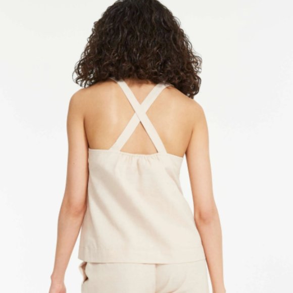 Linen-blend tank Joe Fresh S - Picture 1 of 8